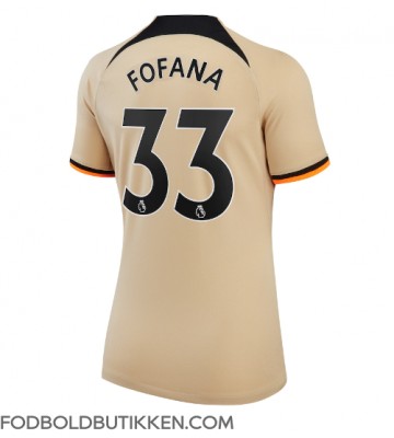 Chelsea Wesley Fofana #33 Tredjetrøje Dame 2022-23 Kortærmet